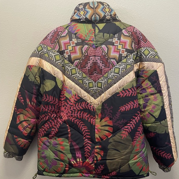 FARM Rio Tropical Rauti Reversible Puffer Jacket - Picture 6 of 9